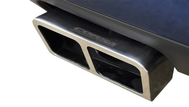 Corsa 2014-2014 Dodge Challenger SRT-8 6.4L V8 Manual Polished Xtreme Cat-Back Exhaust 14424