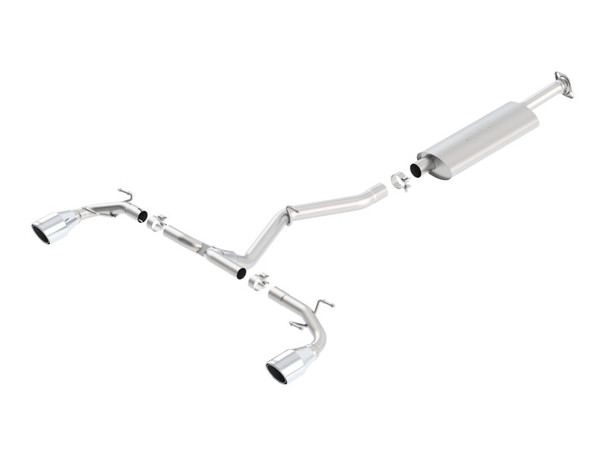 Borla 13-15 Scion FR-S 2.0L 4cyl 6spd / 13 Subaru BRZ 2.0L 4cyl 6spd SS Catback Exhaust 140496