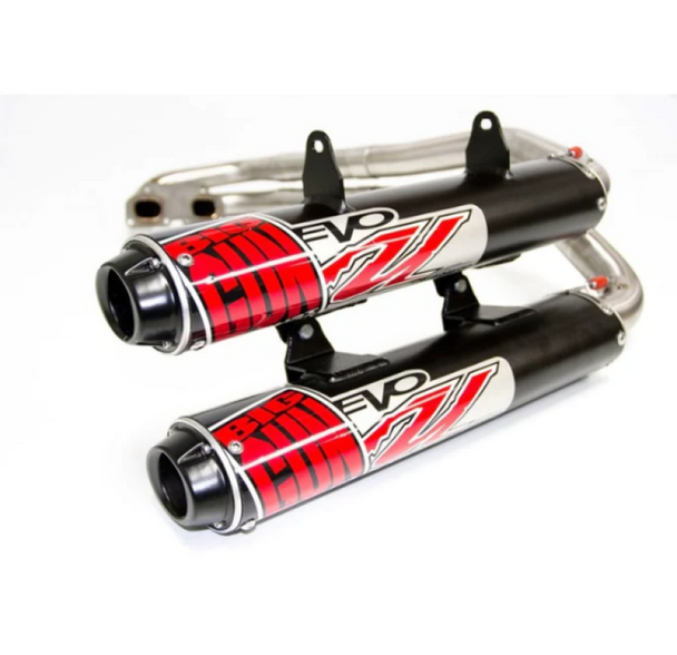 Big Gun 16-23 Polaris GENERAL 1000 EVO U Series Dual Full Syst Exhaust 2013918