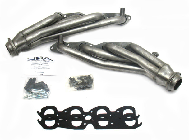 JBA 96-00 GM Truck 7.4L Voretc w/EGR & A.I.R. 1-3/4in Primary Raw 409SS Cat4Ward Header 1823S