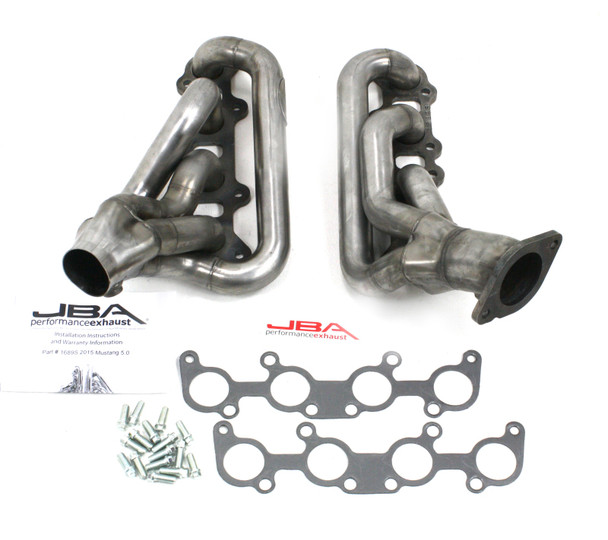 JBA 15-20 Ford Mustang 5.0L Coyote 1-3/4in Primary Raw 409SS Cat4Ward Header 1689S
