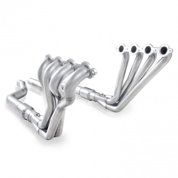 Stainless Power 2010-15 Camaro 6.2L Headers 1-7/8in Primaries 3in Collectors High-Flow Cats SCA11H3CATST