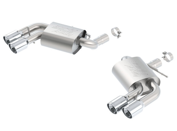 Borla 16 Chevy Camaro 6.2L Atak Rear Section Exhaust w/o Dual Mode Valves 11921