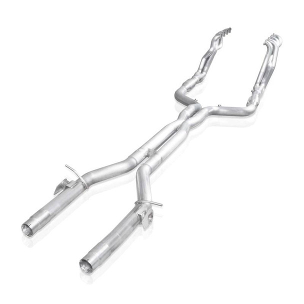 Stainless Works 2016-18 Camaro SS Headers 1-7/8in Primaries 3in High-Flow Cats X-Pipe AFM Delete CA16HCATST