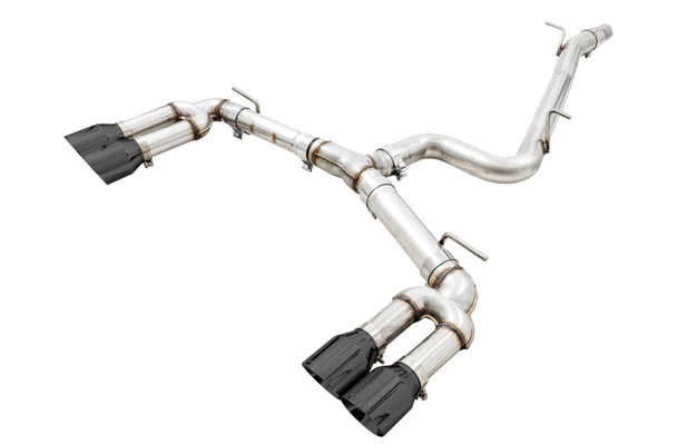 AWE Tuning Audi 8V S3 Track Edition Exhaust w/Diamond Black Tips 102mm 3015-43150