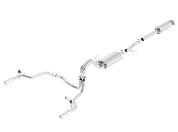 Borla 15-16 Ford F-150 2.7L/3.5L V6 / 5.0L V8 Ext. Cab Std. Bed CB Exh Touring Single Split Rear Ext 140614