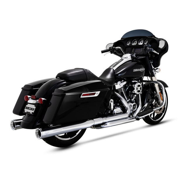 Vance & Hines HD Dresser Duals 17-22 HDr/Heatshield PCX Header Exhaust 17351