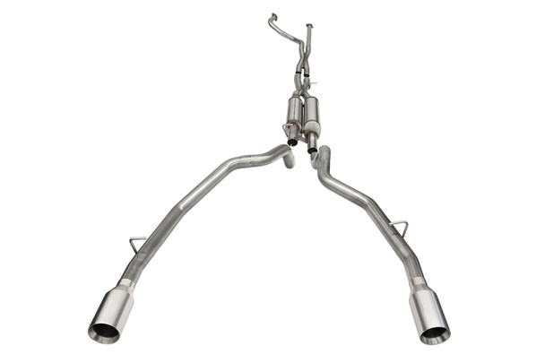 Corsa 2021-2024 Dodge Ram TRX Crew Cab Xtreme Catback Exhaust Dual Rear Satin Tip 21189