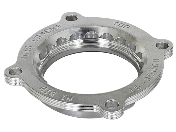 aFe Silver Bullet Throttle Body Spacer 2018+ Jeep Wrangler (JL) V6 3.6L 46-35008