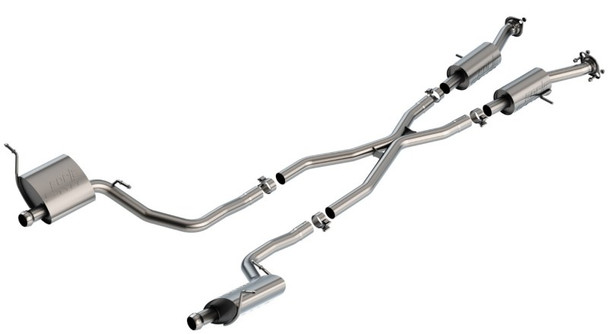 Borla 14-20 Jeep Grand Cherokee High Altitude/Summit 3.6L V6 2/4WD 2.25in S-Type Cat-back 140836