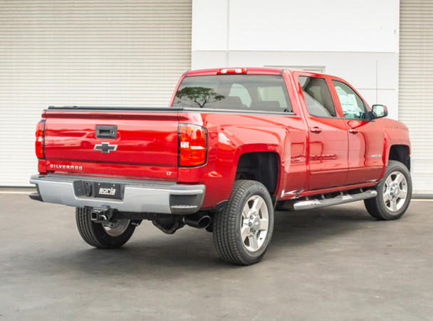 Borla 15-19 Chevy Silverado 2500 6.0L CC/STD Bed/153.7in WB S-Type Catback Exhaust Black Chrome Tip 140762BC