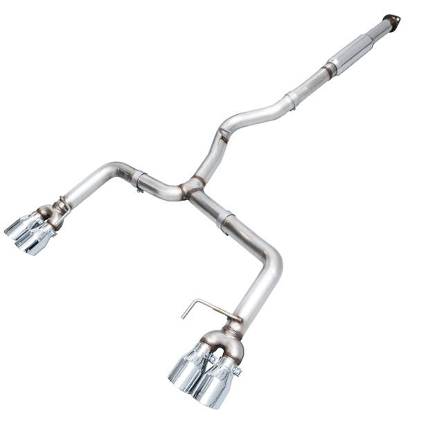 AWE Tuning Subaru WRX/STI VA/GV Sedan Track Edition Exhaust - Chrome Silver Tips (102mm) 3020-42058
