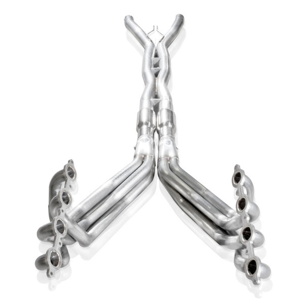 Stainless Works Corvette C7 2014+ Headers 1-7/8in Primaries 3in Collectors High-Flow Cats X-pipe C7188CAT