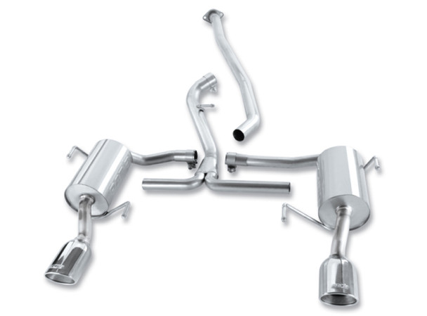 Borla 08-10 Subaru Impreza 2.5i Sedan 4DR SS Catback Exhaust 140324
