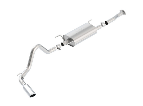 Borla 2016 Toyota Tacoma 3.5L V6 Auto 4DR CC SB S-Type 2.5in Single Left Rear Exit 4in Tip Exhaust 140680
