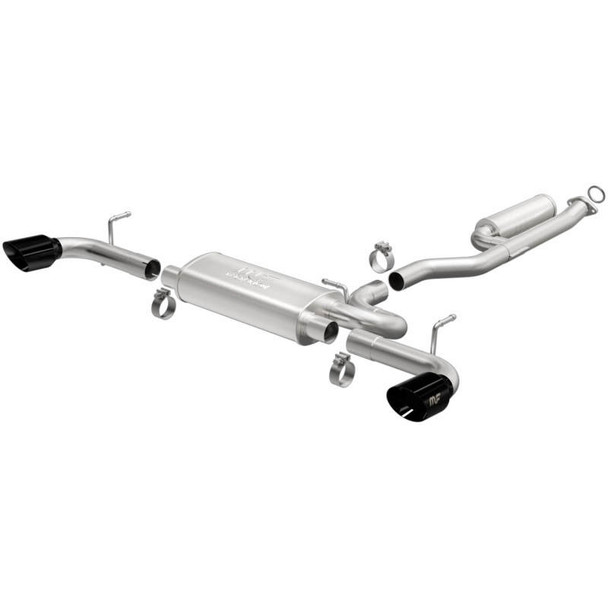 Magnaflow 19-21 Toyota RAV4 Street Series Cat-Back Performance Exhaust System- Dual Rear Exit- Black 19500