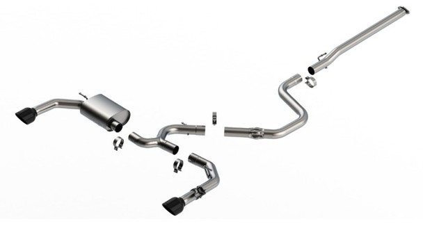 Borla 22-23 Hyundai Elantra N 2.0L 4 CYL. Turbo AT/MT ATAK Catback Exhaust Black Chrome 140925BC