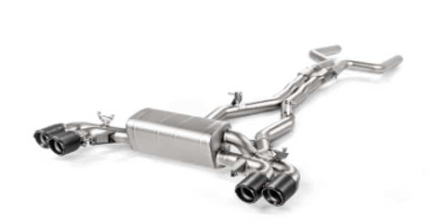 Akrapovic 18+ BMW M5 (F90) Evolution Line Cat Back (Titanium) (Req. Tips) S-BM/T/2H