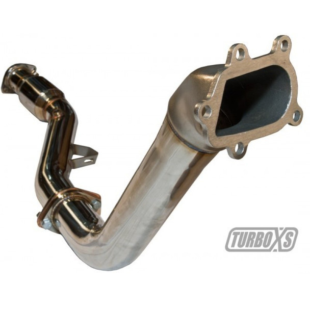 Turbo XS 08-12 WRX-STi / 05-09 LGT Catted Downpipe WS08-DPC
