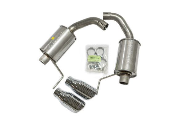 Roush 2015-2024 Ford Mustang 3.7L/2.3L V6/I4 Exhaust Kit w/ Round Tips 421837