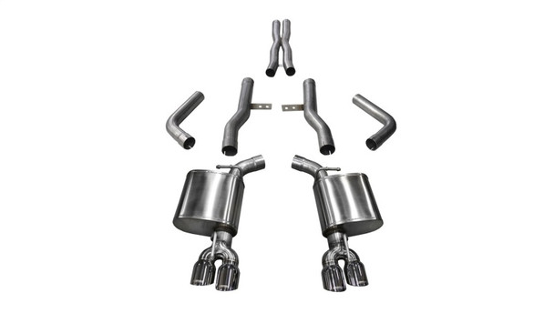 Corsa 2017-2023 Dodge Challenger 5.7L V8 Xtreme Cat-Back Dual Rear Exit w/3.5in Polished Tips 21006