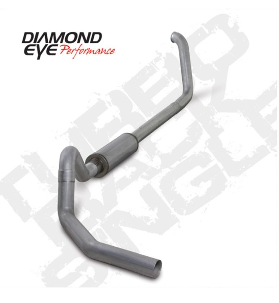 Diamond Eye KIT 4in TB SGL AL: 00-03 FORD 7.3L F240/F350 CandC K4327A