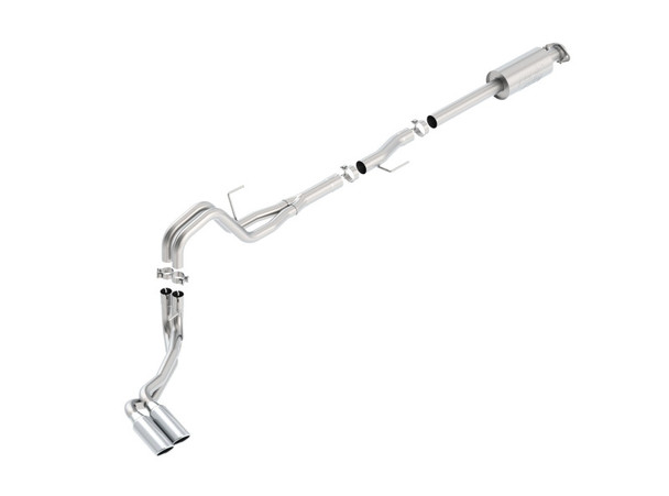 Borla 15-16 Ford F-150 3.5L EcoBoost Ext. Cab Std. Bed Catback Exhaust ATAK Truck Side Exit 140619