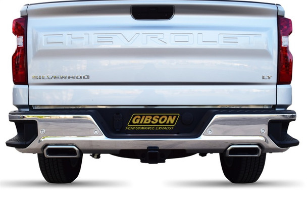 Gibson 19-23 Silverado/GMC Sierra 1500 5.3L Crew Cab Cat-Back Dual Split Exhaust 65698