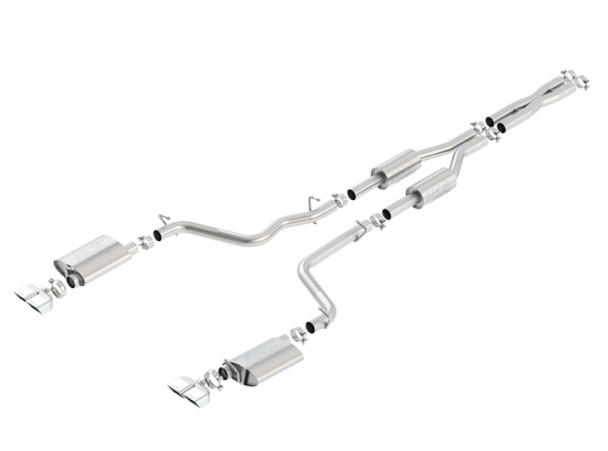 Borla 09-14 Dodge Challenger R/T 5.7L RWD 2Dr. 2.5in. ATAK CB Exhaust - Dual Split Rear Exit 140708