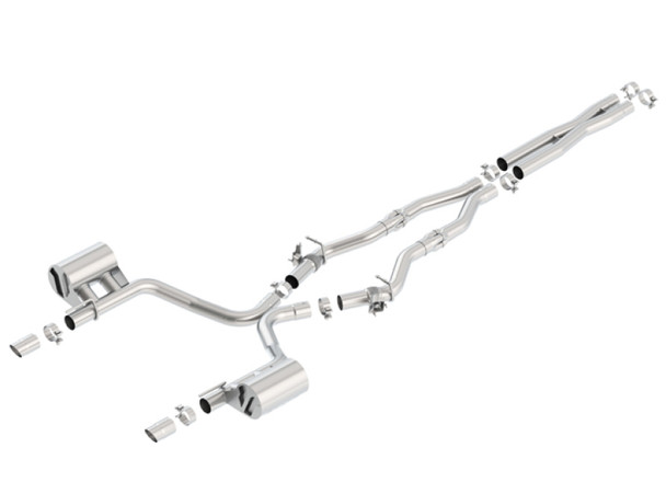 Borla 2017 Dodge Charger R/T 5.7L ATAK Catback Exhaust w/o Tips (w/MDS Valves ONLY) 140723