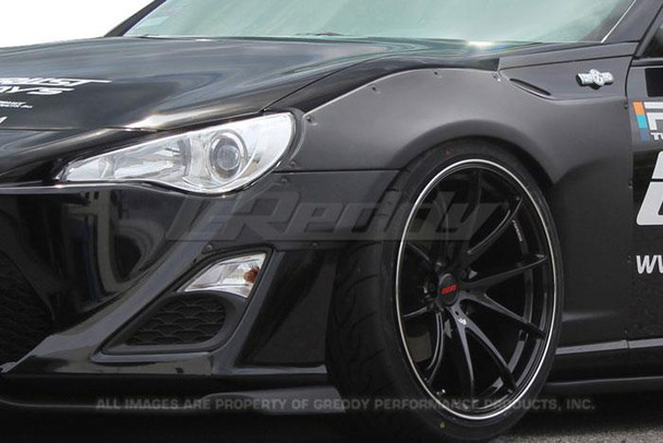 GReddy X Rocket Bunny Front Over-Fender & Front Bumper Trim (4 pcs) 17010212