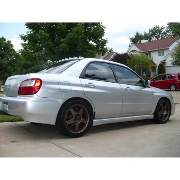 BLOX Racing 02-07 Subaru WRX Vortex Generator - ABS Black BXPP-26003