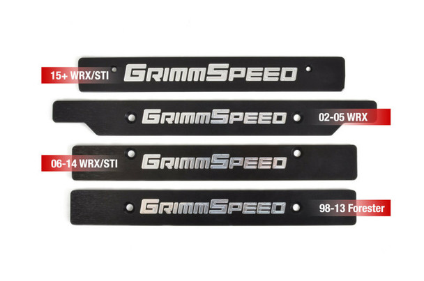 GrimmSpeed 02-05 Subaru Impreza WRX/STi License Plate Delete Plate 094078