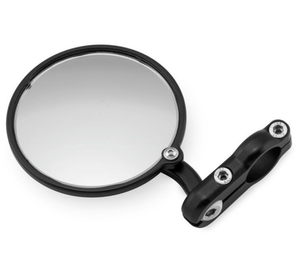 CRG Hindsight 3 in. Round Bar-End Mirror Right - Black HS-100-R