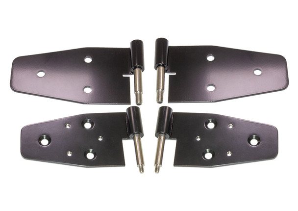 Kentrol 03-06 Jeep Wrangler TJ Door Hinge Set of 4 Pieces Black 50719