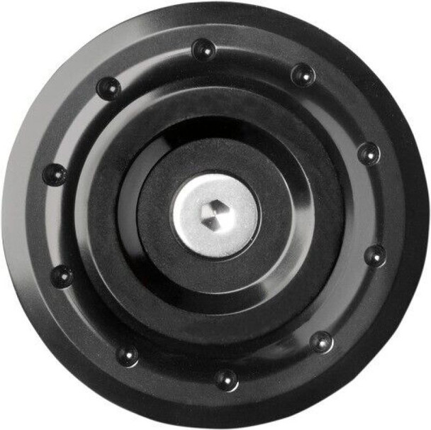 Roland Sands Design BMW Swingarm Pivot Plug - Black Ano 0208-2139-B
