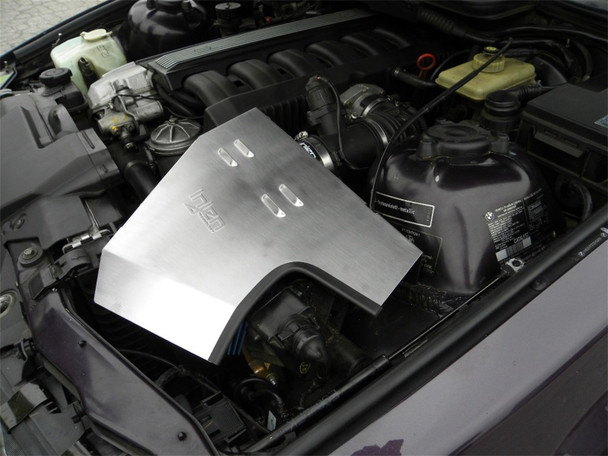 Injen 92-99 BMW E36 323i/325i/328i/M3 3.0L Polished Air Intake w/ Heat-Shield and Louvered Top Cover SP1105P