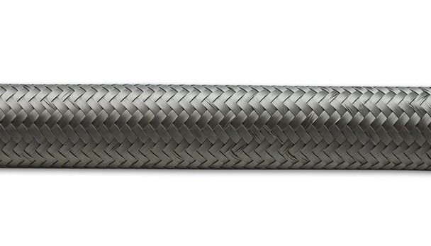 Vibrant -4 AN SS Braided Flex Hose (10 foot roll) 11914