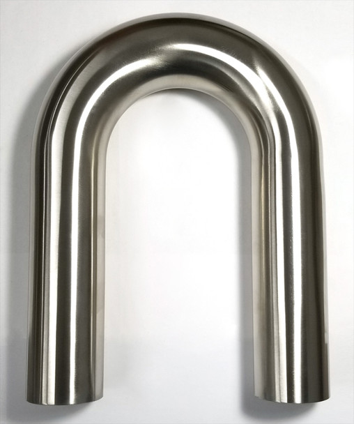 Stainless Bros 3in Diameter 1.5D / 4.5in CLR 180 Degree Bend 6in Leg / 6in Leg Mandrel Bend 601-07696-1150