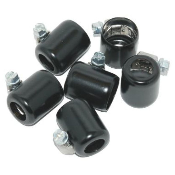 NAMZ Fuel Line Hose Clamps 1/4-5/16in. ID Black (6 Pack) NHC-B106