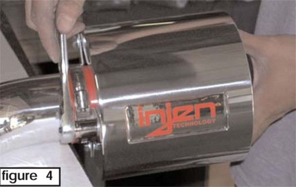 Injen Aluminum Air Filter Heat Shield Universal Fits 2.50 2.75 3.00 Polished HS5000P