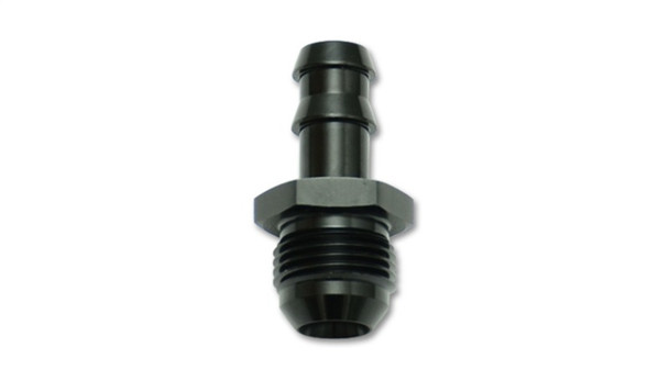 Vibrant -6 AN to 3/8in Barb Straight Fitting - Aluminum 11207