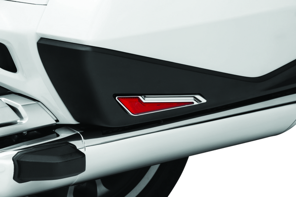Kuryakyn Omni L.E.D. Side Saddlebag Inserts 18-20 GL1800 Chrome 3254