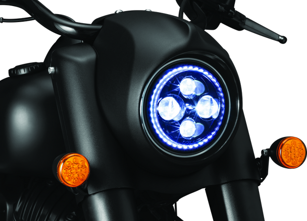 Kuryakyn Orbit Headlight Adapter Black 2469