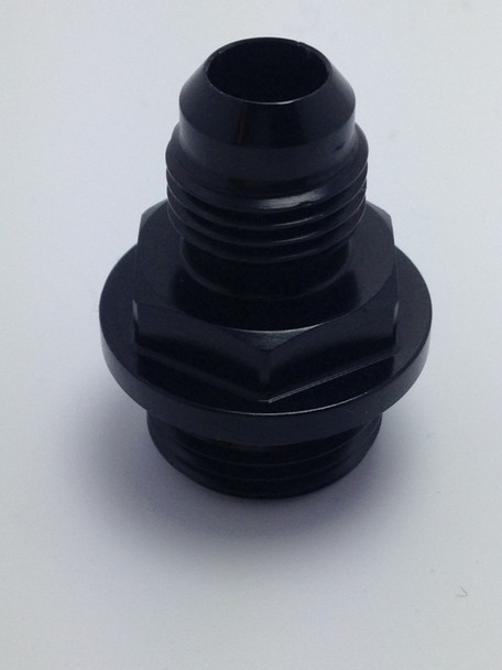 Fragola -6AN x 3/4-16 ORB Carburetor Adapter Short 491945-BL