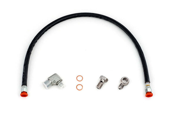 Forced Performance 1g DSM Stainless Steel Braided Oil Supply Line 3055010