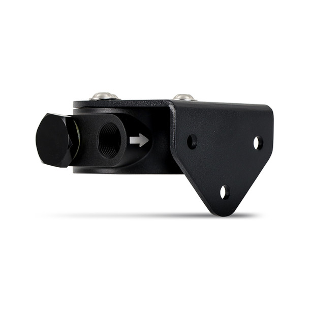 Mishimoto 3/4 - 16 Thread Remote Oil Filter Mount - Black MMOC-RFH-34BK