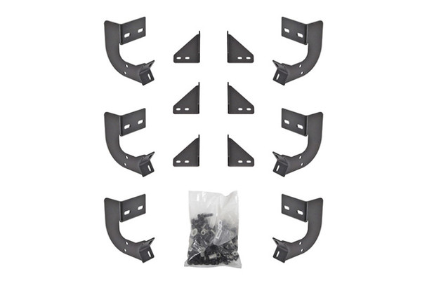Deezee 13-23 Dodge/Ram Ram Running Board Hex Bracket Kit DZ66336
