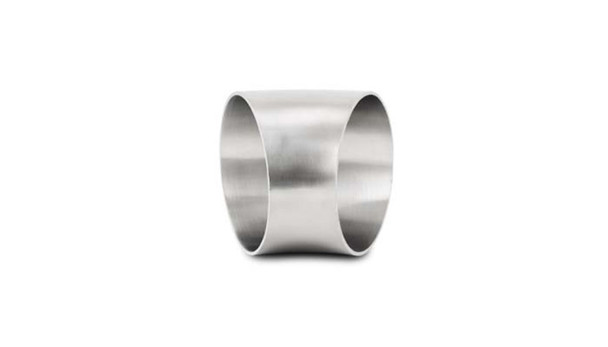 Vibrant 4.0in OD T304 SS 45 Deg Mandrel Bend Elbow (4.0in Centerline Radius) 13336