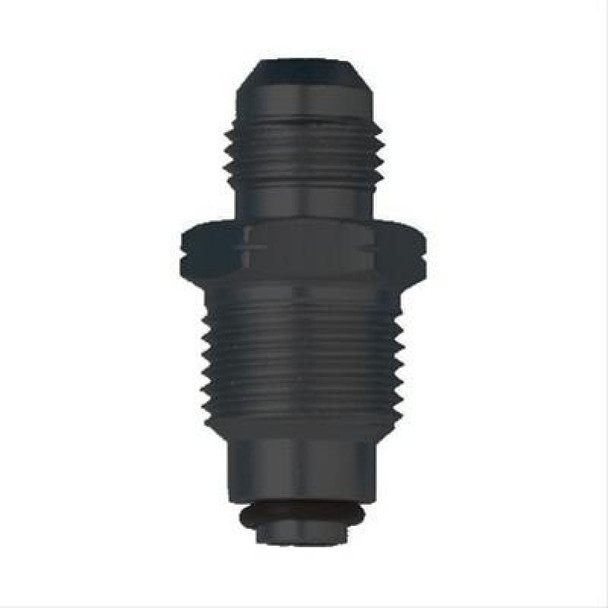 Fragola -6AN x 14mm x 1.5 Male Adapter-F.I. - Black 491962-BL